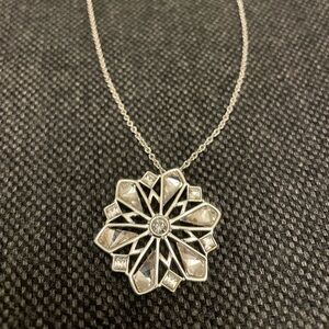 Swarovski Snowflake Pendant